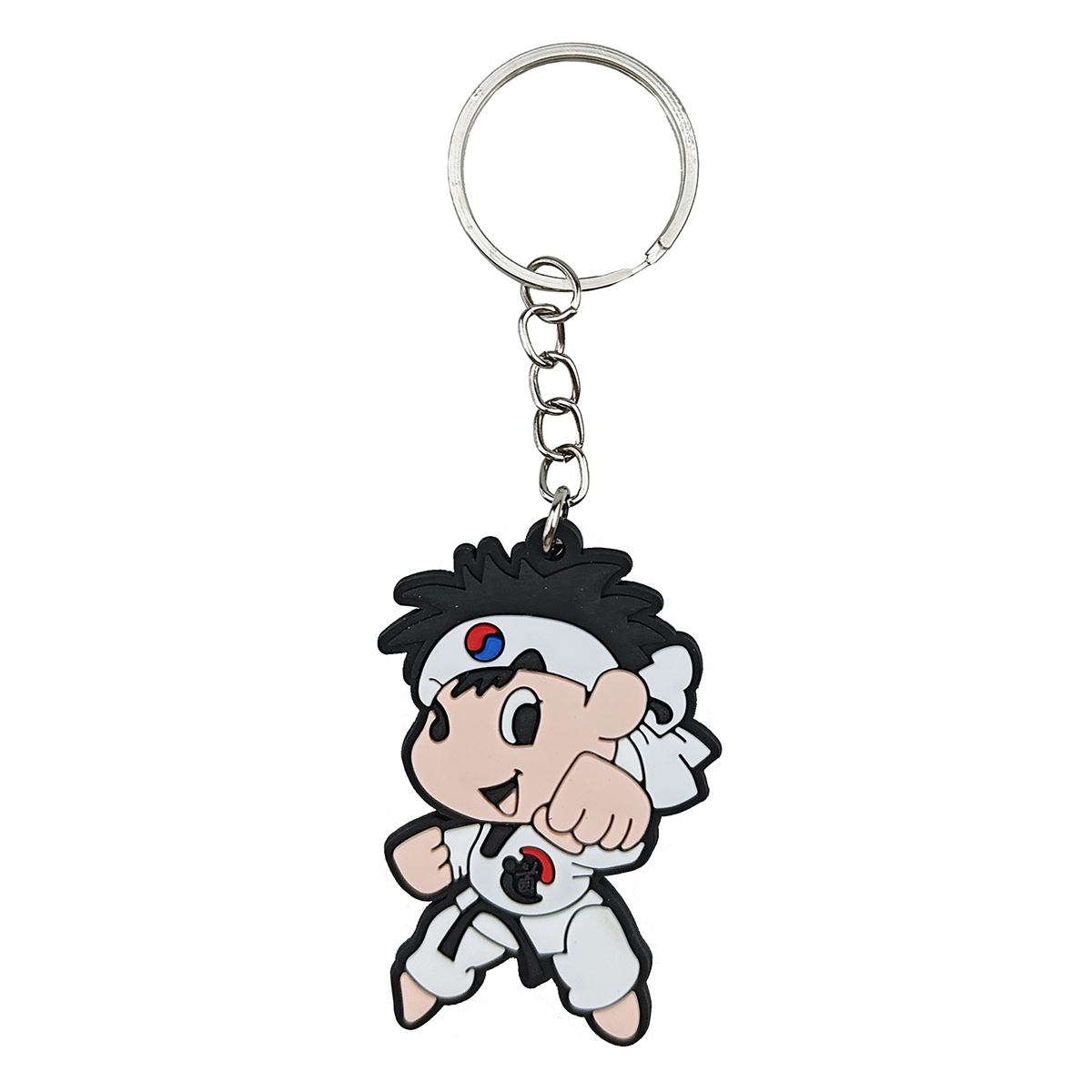 (image for) Childrens Taekwondo Rubber Key Chain ( H552 )