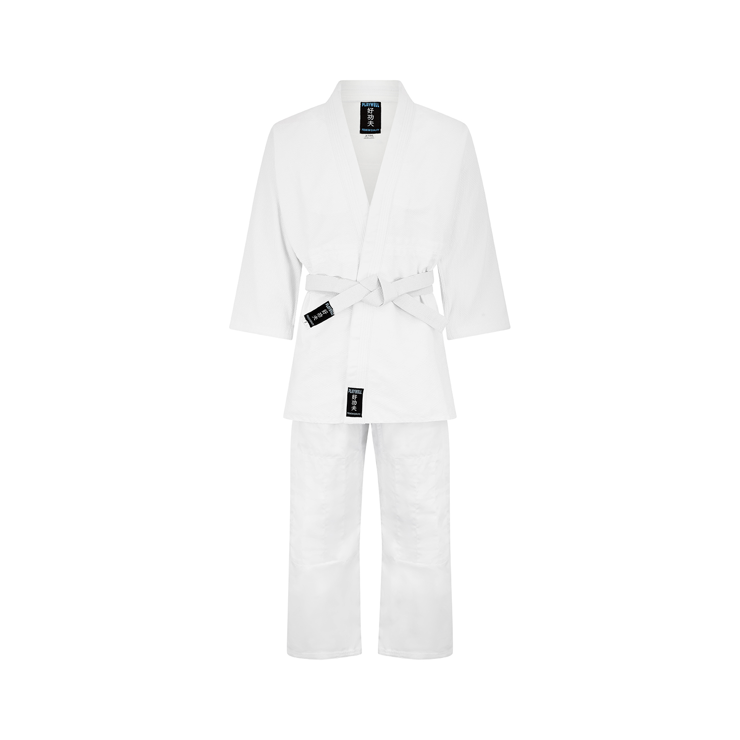 (image for) Playwell Premium Adults Judo Suit - White 400g