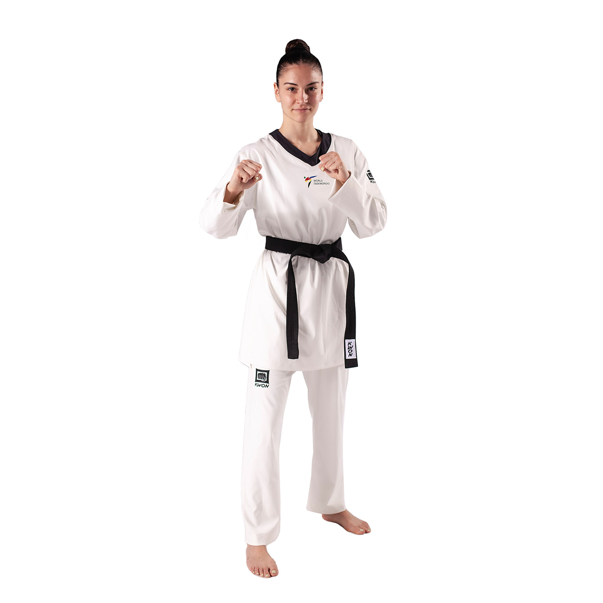 Kwon WT Approved Slim Fit Taekwondo Suit (image for) Kwon WT Approved Slim Fit Taekwondo Suit