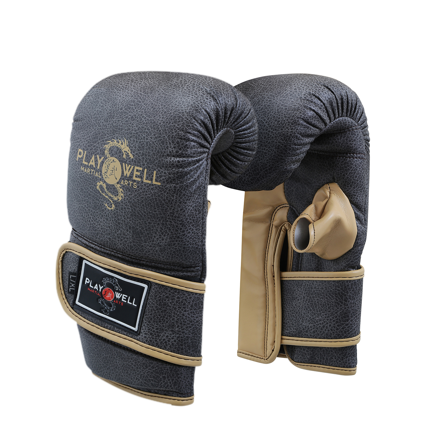 (image for) Playwell MMA "Vintage Series" Punching Bag Mitt Gloves