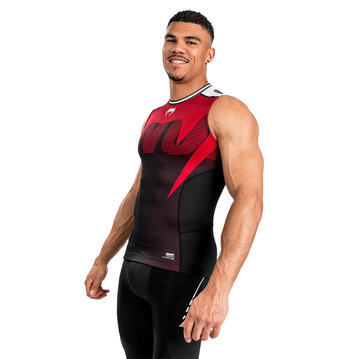Venum Adrenaline MMA Sleeveless Rashguard - Red (image for) Venum Adrenaline MMA Sleeveless Rashguard - Red