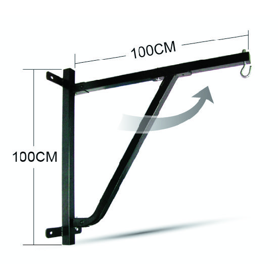 (image for) Deluxe Heavy Duty Foldable Wall Bracket - Supports - 100 Kilos