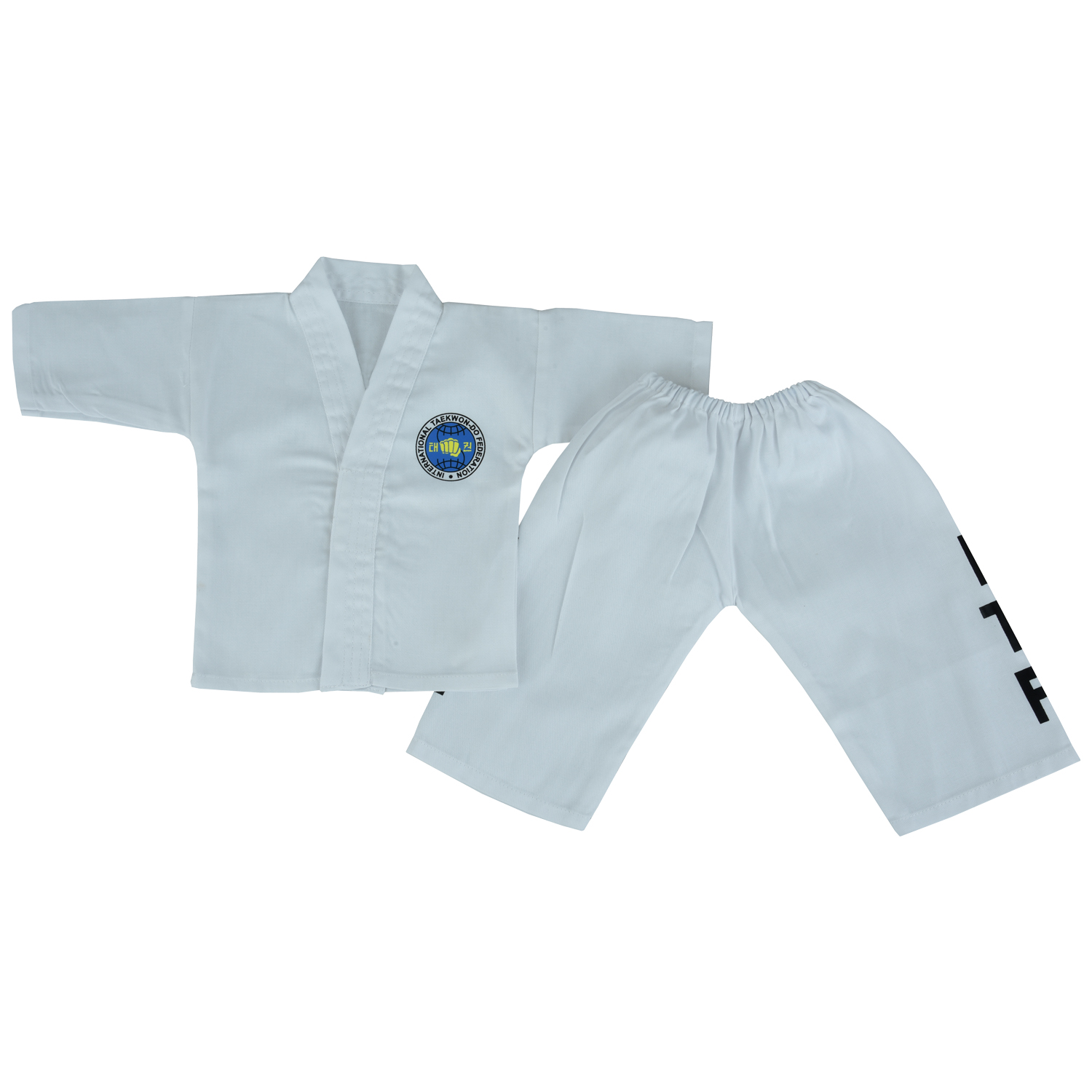 Baby ITF Taekwondo Suit - White (Infant Uniform) (image for) Baby ITF Taekwondo Suit - White (Infant Uniform)