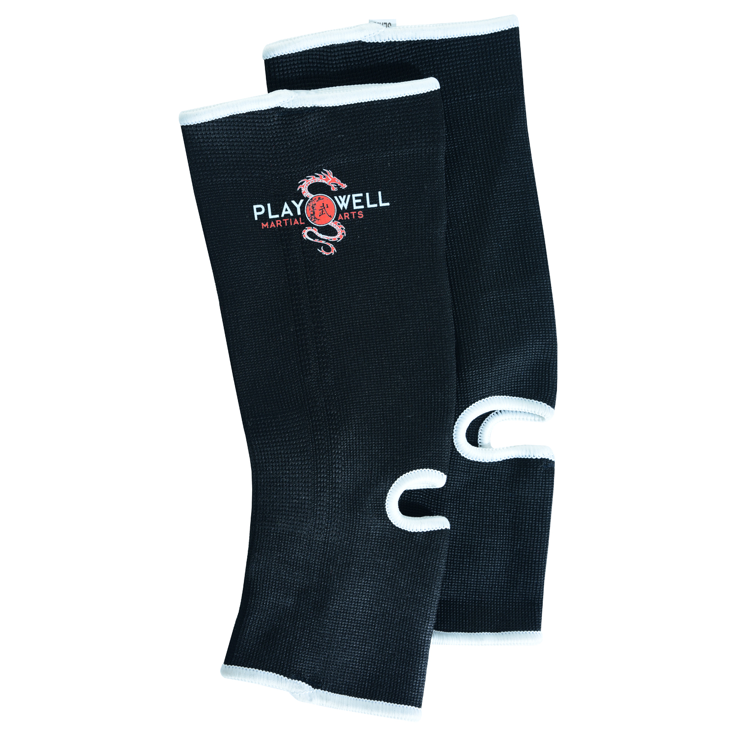 (image for) Playwell Muay Thai Elasticated Ankle Support - Black