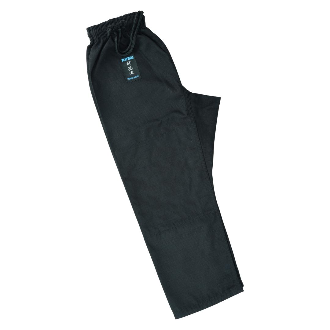 (image for) PMA Kids Elite Jiu Jitsu Gi Pants - Black