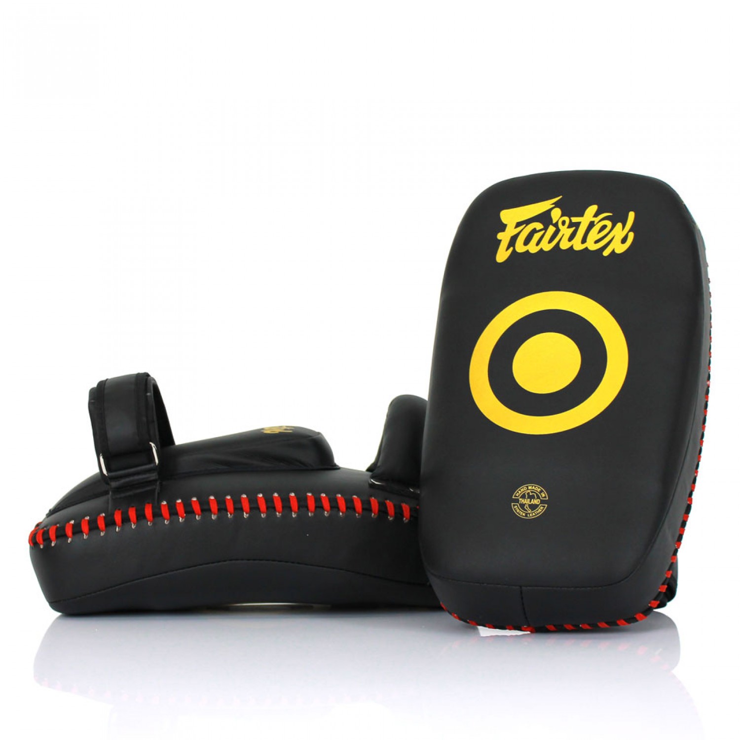 (image for) Fairtex KPLC6 Light Weight Curved Thai Kick Pads - Small