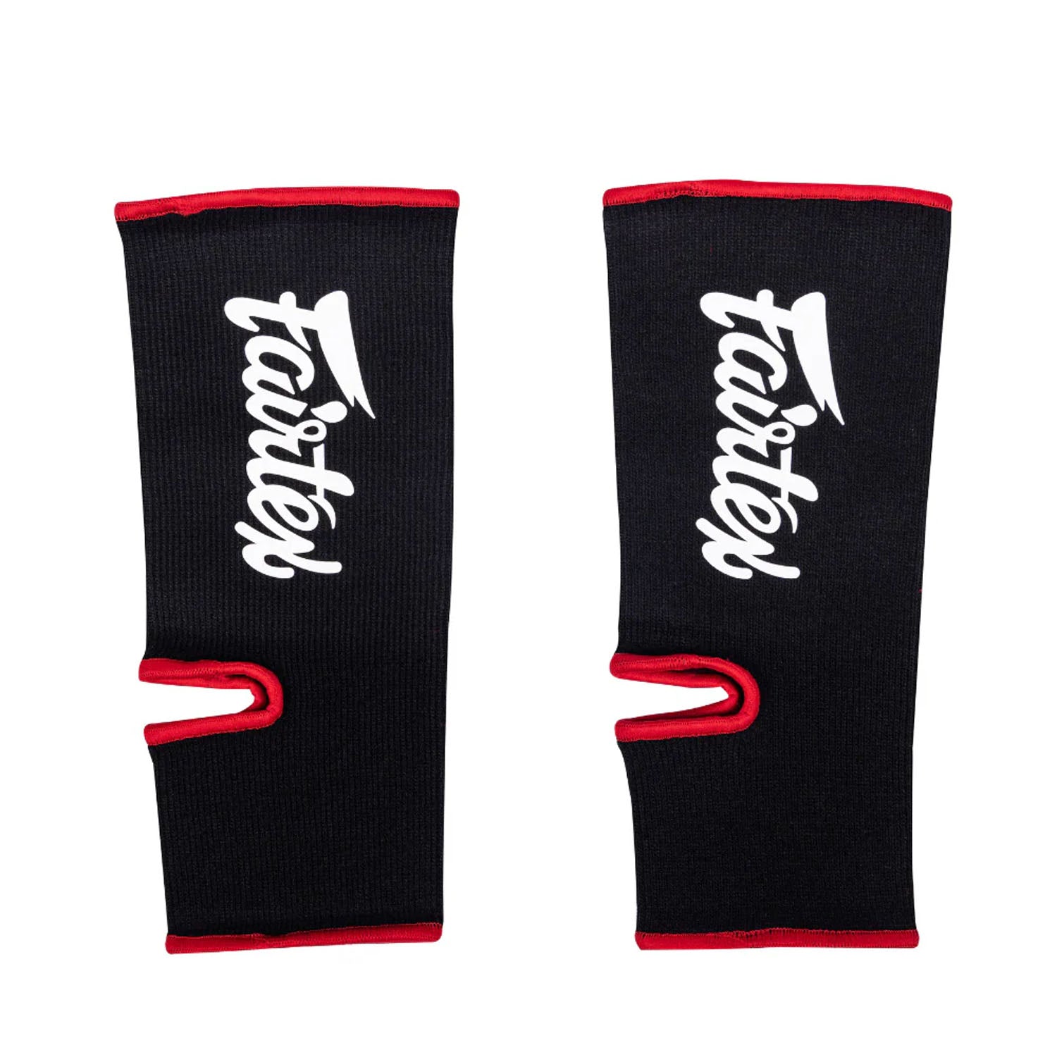(image for) Fairtex AS3 Ankle Supports (Sized) - Black-Red