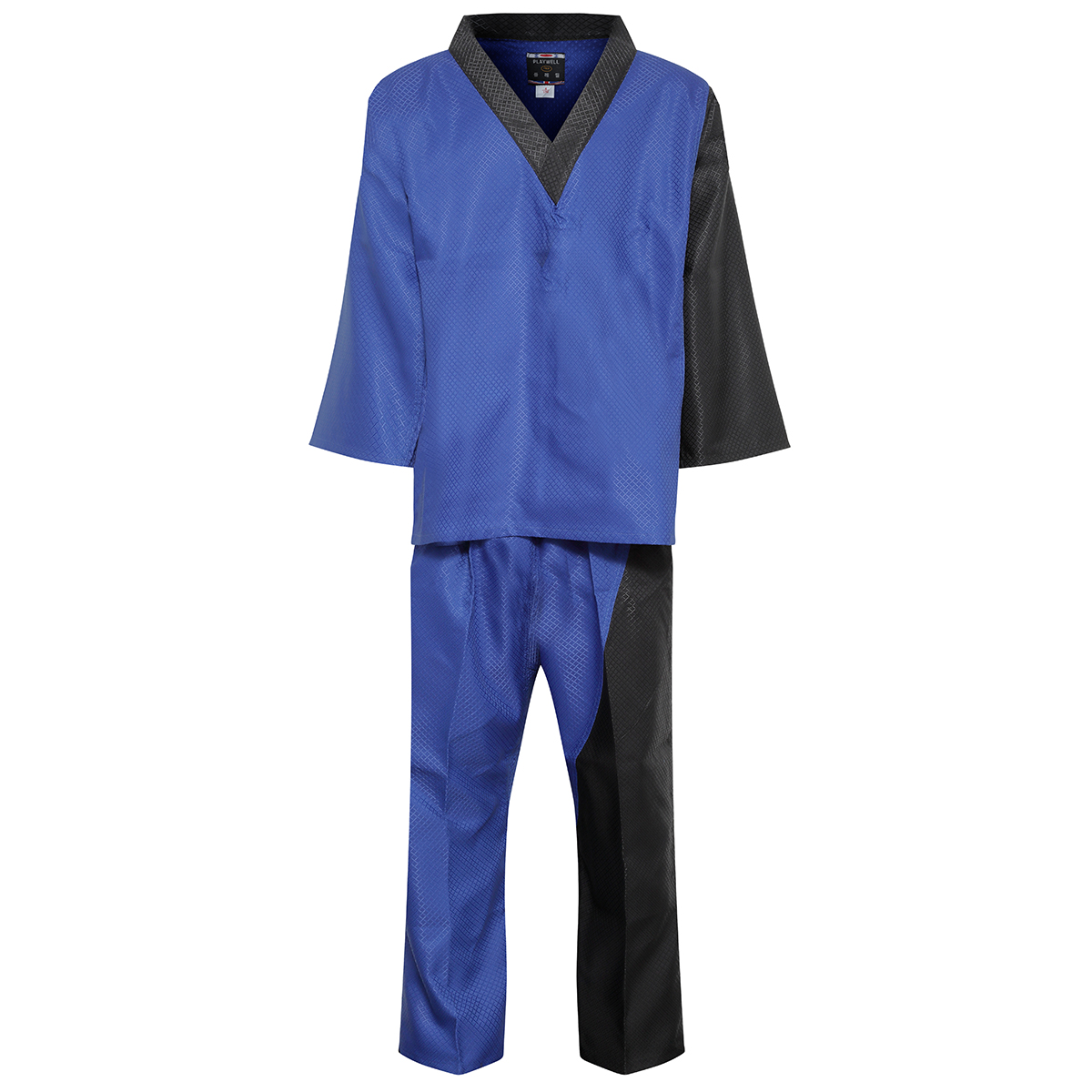(image for) Elite Splice V-Neck Team Uniform - Black/Blue