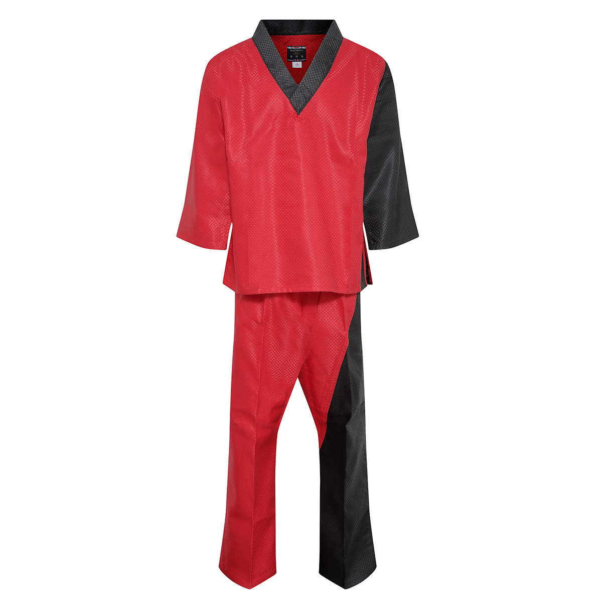 (image for) Elite Splice V-Neck Team Uniform - Red/Black