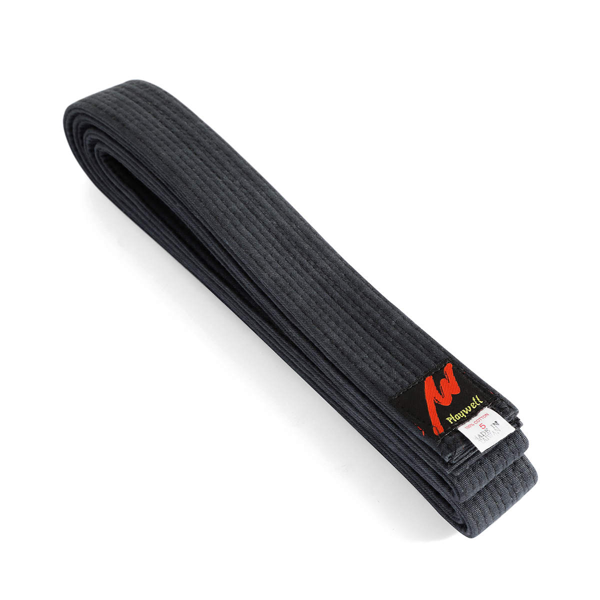 (image for) Wacoku Stonewash 2" Deluxe Black Belt